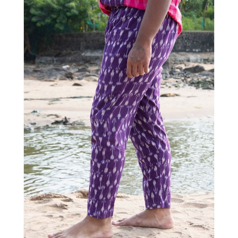 Buy Mithai Pants | Cotton Trousers | Shop Verified Sustainable Womens Trousers on Brown Living™