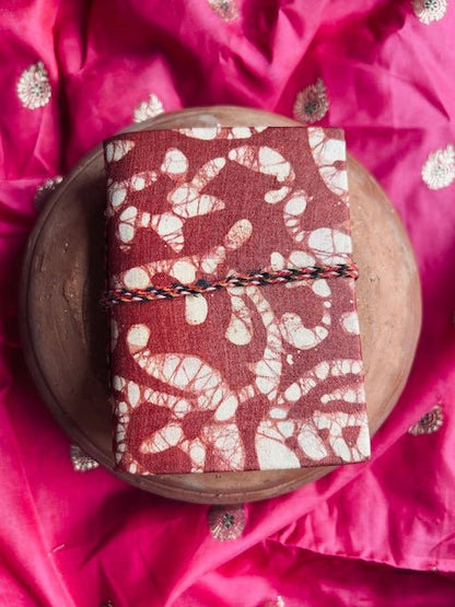 Mitti - Upcycled Handloom Fabric - Pocket Diary | Verified Sustainable by Brown Living™