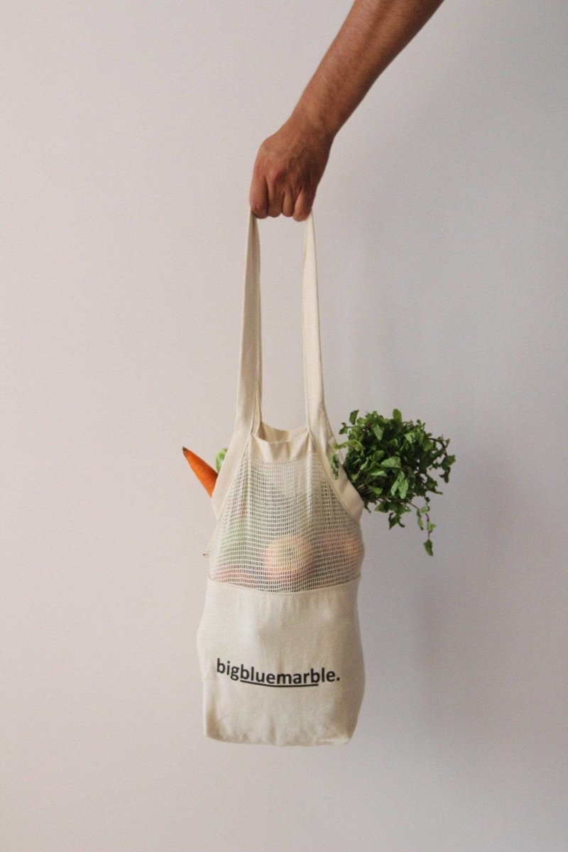 Buy Mixed Mesh Tote - Set of 2 | Shop Verified Sustainable Tote Bag on Brown Living™