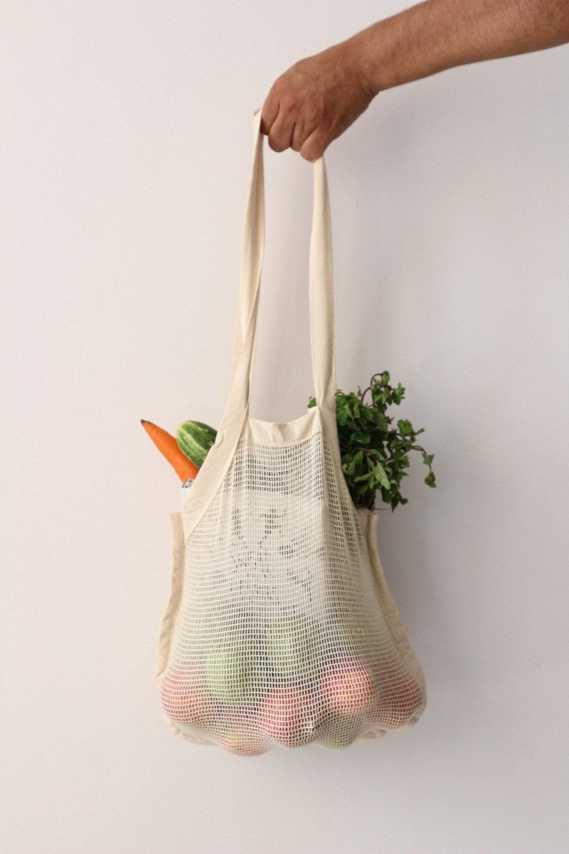 Buy Mixed Mesh Tote - Set of 2 | Shop Verified Sustainable Tote Bag on Brown Living™