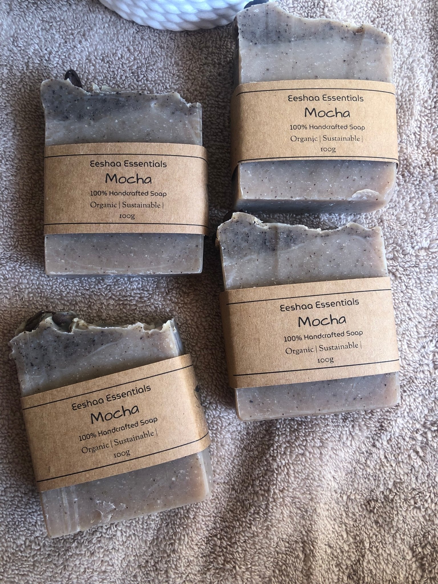 Mocha Handmade Soap - 100 g | Verified Sustainable by Brown Living™