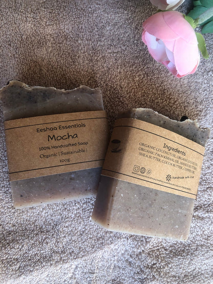 Mocha Handmade Soap - 100 g | Verified Sustainable by Brown Living™