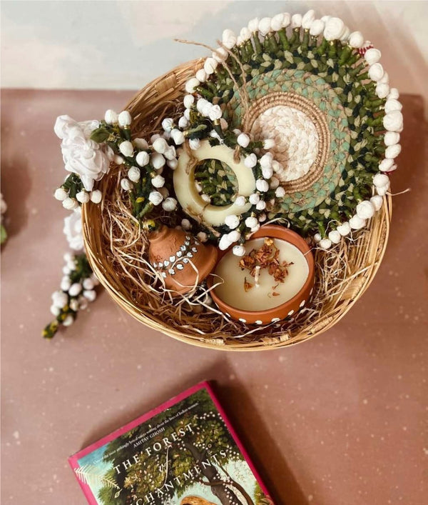 Buy Mogra Ki Kali Basket of Nature (4 Variations) | Shop Verified Sustainable Gift Hampers on Brown Living™