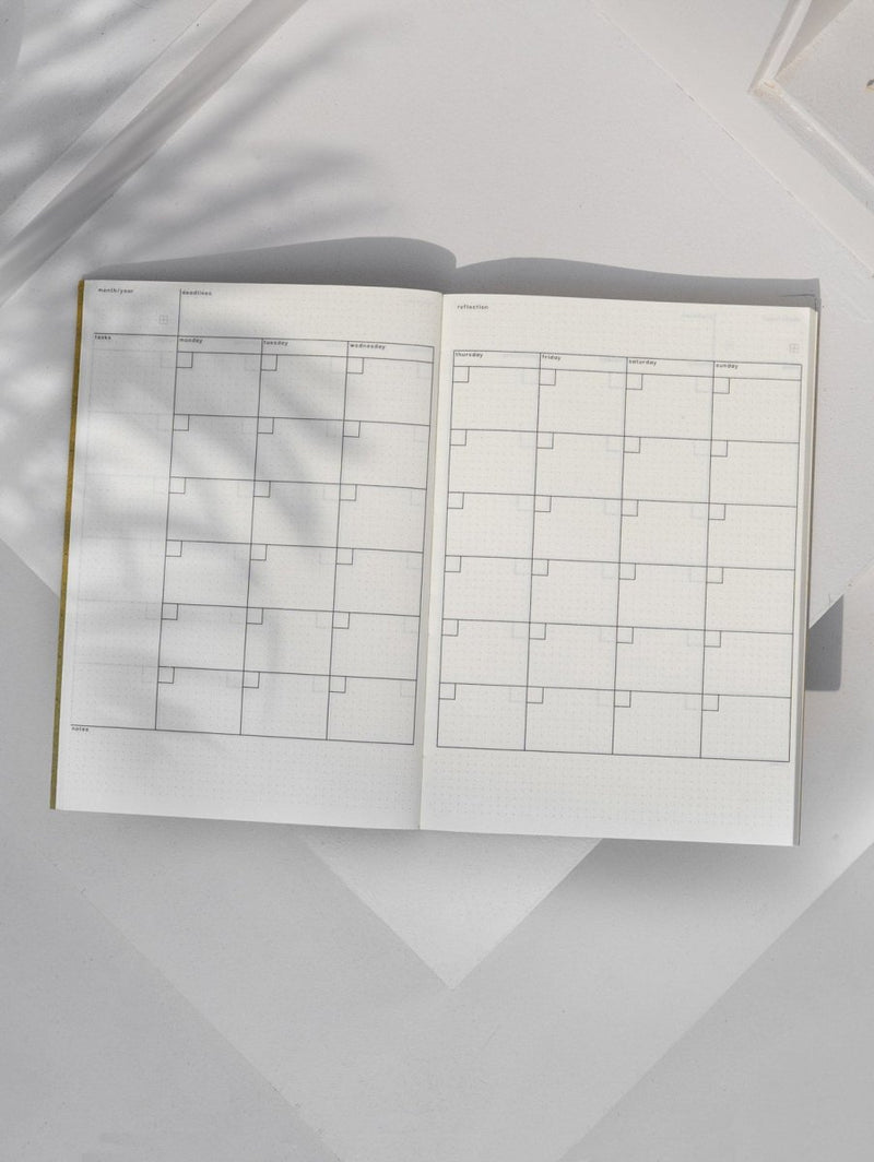 Buy Monthly Planner | Sustainable Stationery | Shop Verified Sustainable Organizers & Planners on Brown Living™