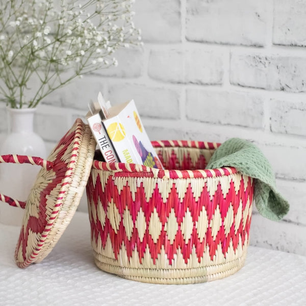 Buy Moonj utility round basket | Shop Verified Sustainable Baskets & Boxes on Brown Living™