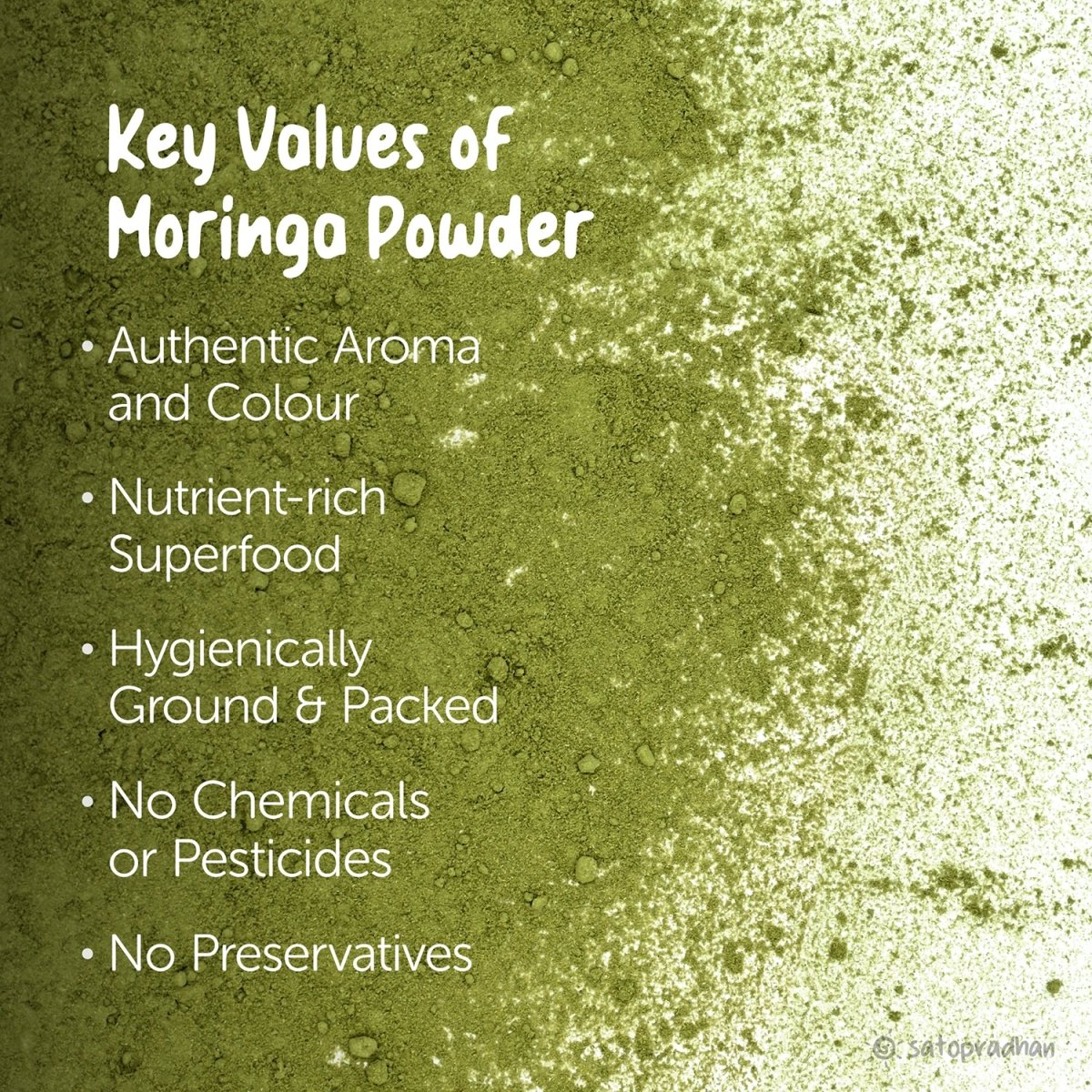 Moringa Leaf Powder - 100g | Verified Sustainable by Brown Living™