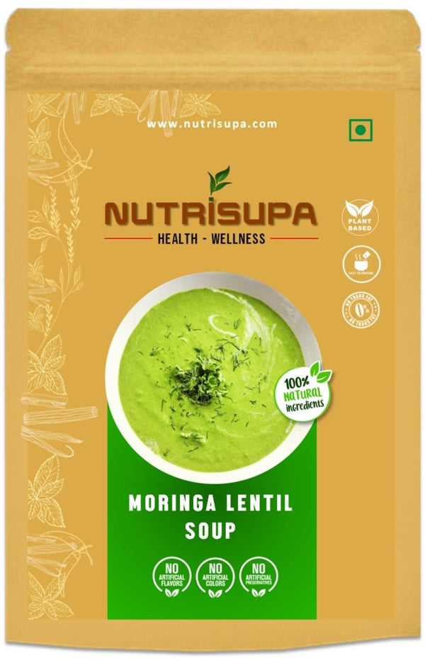 Buy Moringa Lentil Soup 125 Grams | Shop Verified Sustainable Powder Drink Mixes on Brown Living™