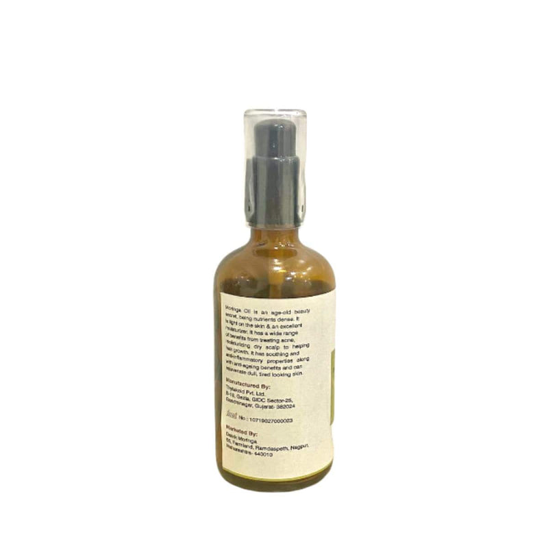 Buy Moringa Seeds Cold Pressed Oil - 100 ml | Shop Verified Sustainable Face Oil on Brown Living™