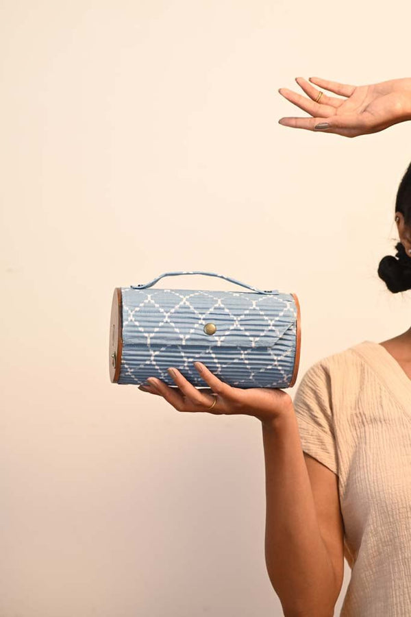 Buy Morning Frost Round Clutch | Shop Verified Sustainable Products on Brown Living