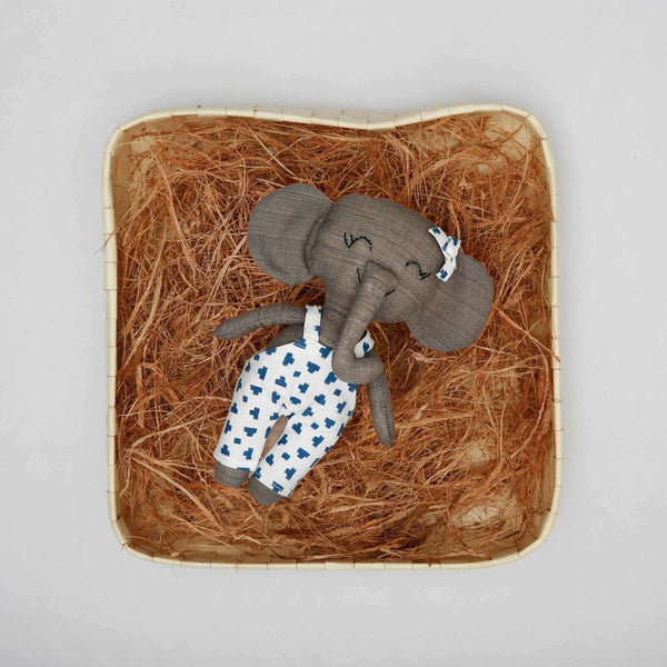 Buy Morrie Elephant Zero Waste Toy | Shop Verified Sustainable Soft Toy on Brown Living™