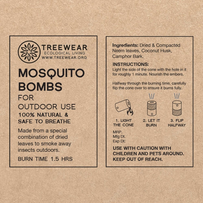Buy Mosquito Repellent Smoke Bombs - Pack of 3 | Shop Verified Sustainable Products on Brown Living