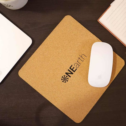 Mouse Pad (Cork) – Tech Accessories on Brown Living™. SKU: OEP309. Img 2.