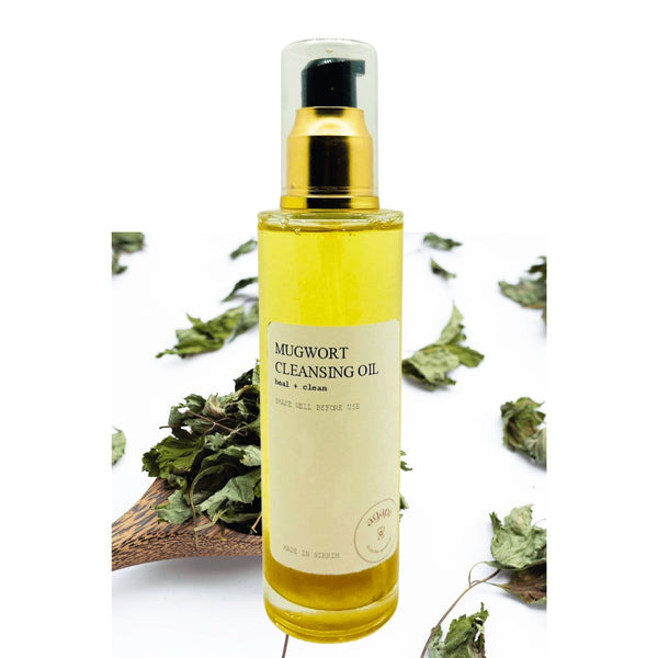 Buy Mugwort Nourishing Cleansing Oil- 100ml | Shop Verified Sustainable Face Oil on Brown Living™
