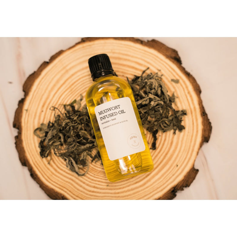Buy Mugwort Relaxing Massage Oil- 110g | Shop Verified Sustainable Products on Brown Living