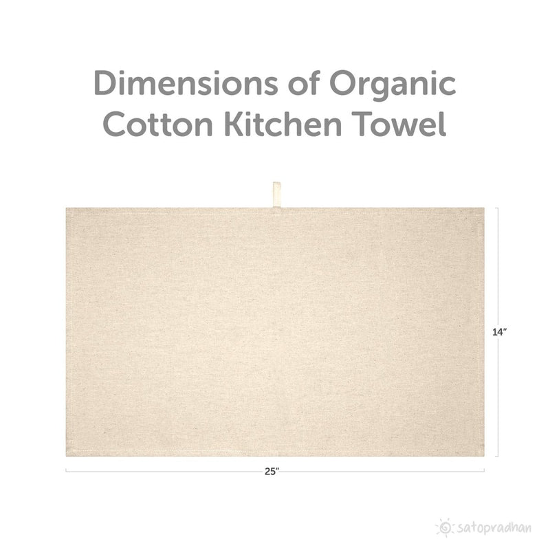 Buy Multipurpose Organic Kitchen Cloth Towels - Set of 4 | Shop Verified Sustainable Kitchen Linens on Brown Living™