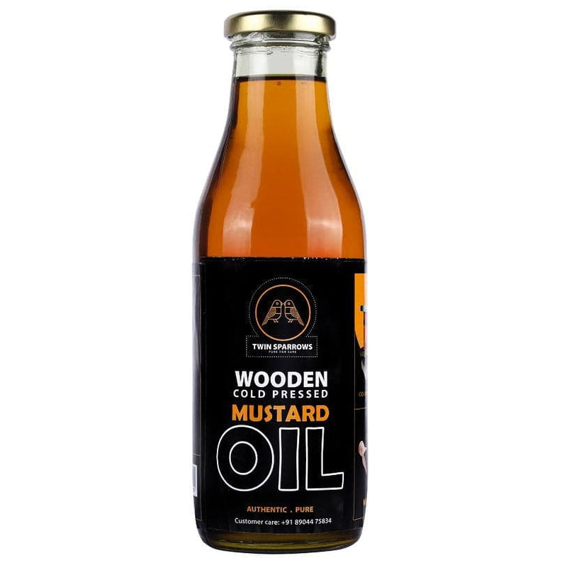 Buy Mustard Oil - Wooden Cold Pressed | Shop Verified Sustainable Cooking Oils on Brown Living™