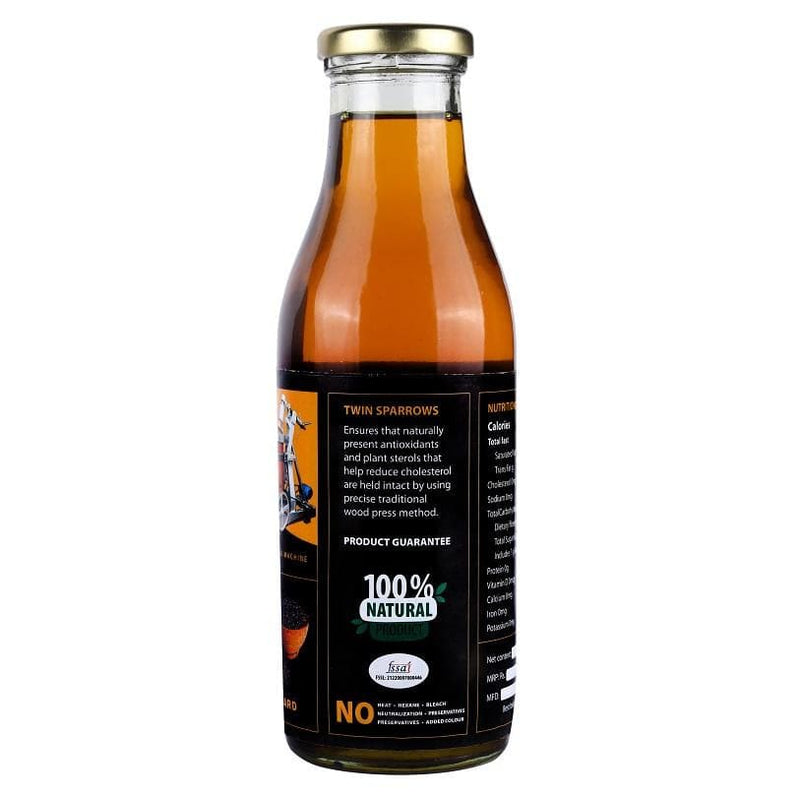 Buy Mustard Oil - Wooden Cold Pressed | Shop Verified Sustainable Cooking Oils on Brown Living™