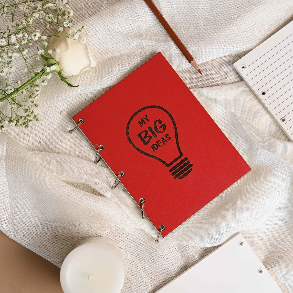 My Big Ideas - Refillable Notebook | Verified Sustainable by Brown Living™