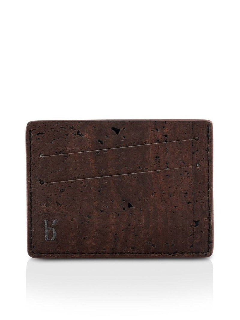 Buy Myan Card Case - Woodland Brown and Midnight Black | Shop Verified Sustainable Wallet on Brown Living™