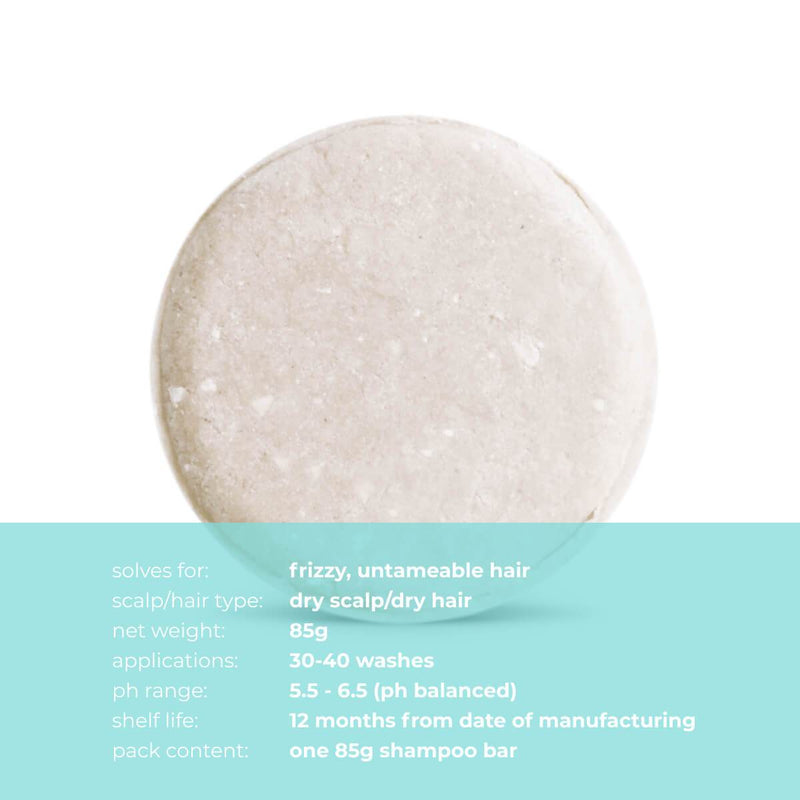 Buy Mylky Way Shampoo Bar for Dry and Frizzy Hair - 85 g | Shop Verified Sustainable Hair Shampoo Bar on Brown Living™