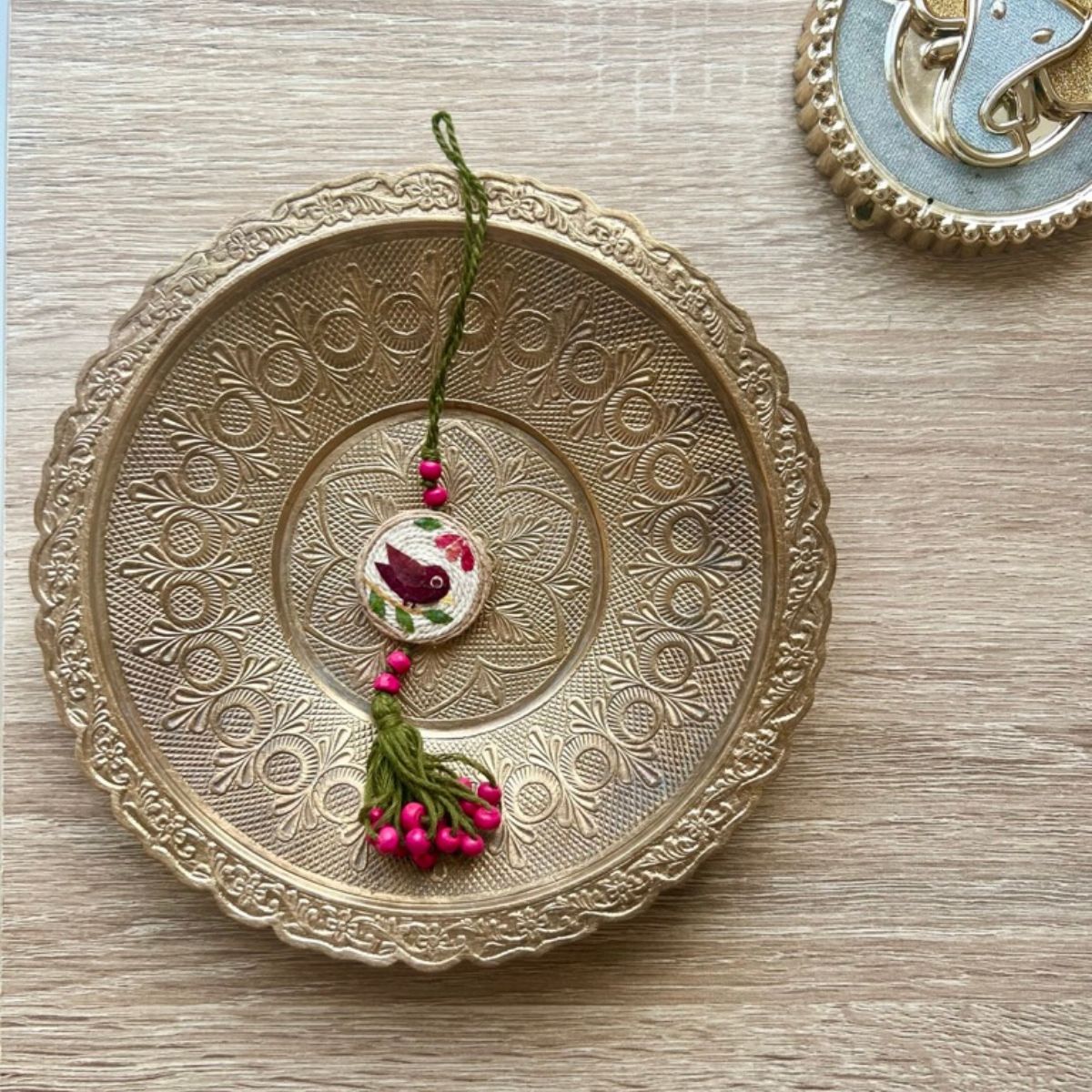 Lovebird Plantable Lumba Rakhi | Verified Sustainable by Brown Living™