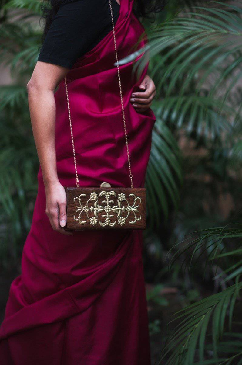 Nakshatra Clutch | Verified Sustainable by Brown Living™