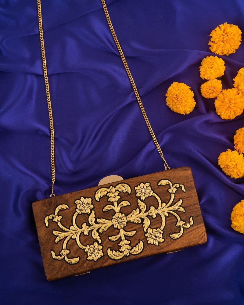 Buy Nakshatra Clutch | Shop Verified Sustainable Womens Clutch on Brown Living™