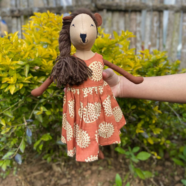 Nala the Lioness- Fabric Dolls Play Set | Verified Sustainable Role & Pretend Play Toys on Brown Living™