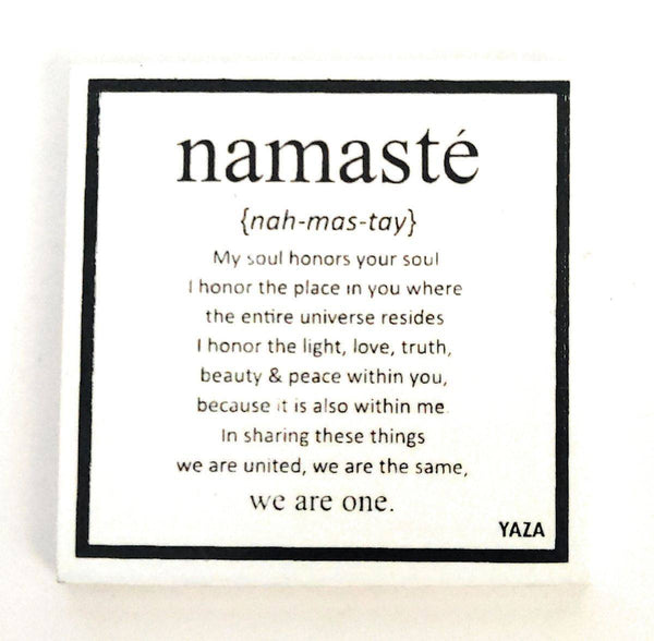 Buy Namaste Magnets | Shop Verified Sustainable Decor & Artefacts on Brown Living™