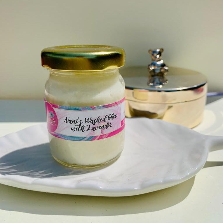 Buy Nanis Washed Ghee with Lavender | Shop Verified Sustainable Body Butter on Brown Living™