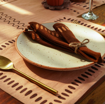 Nantara Placemats | Set of 2/4/6 | Pure Hemp | Verified Sustainable by Brown Living™