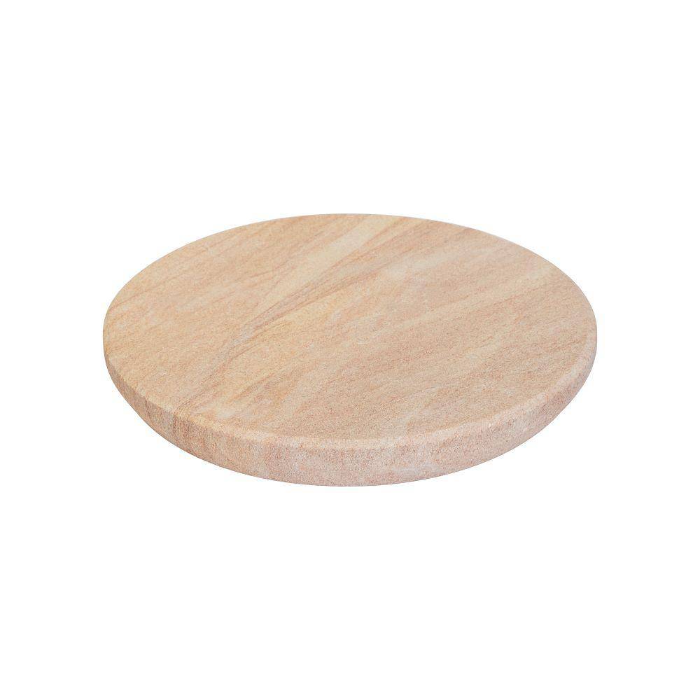 NAT Stone Sandalwood Board or Chandan Patta or Chandan Chakla | Verified Sustainable by Brown Living™