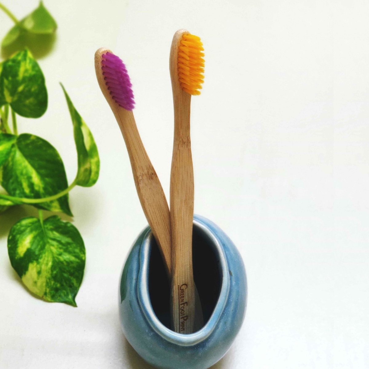 Natural Bamboo Toothbrush | Verified Sustainable by Brown Living™