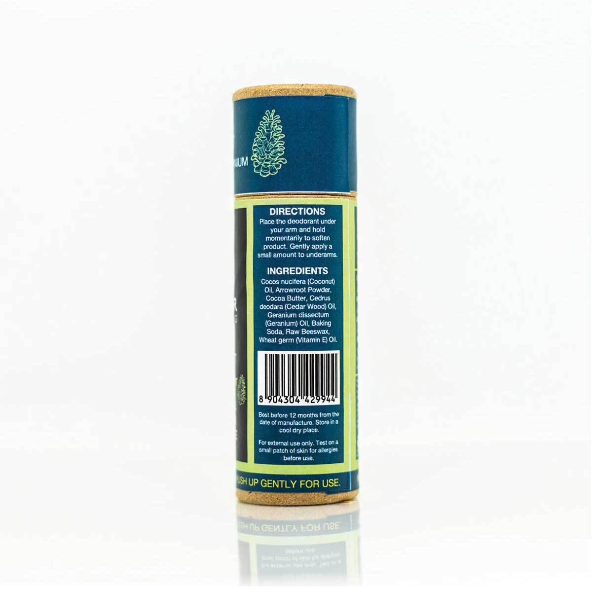 Natural Deodorant - Set of 4 | Verified Sustainable by Brown Living™