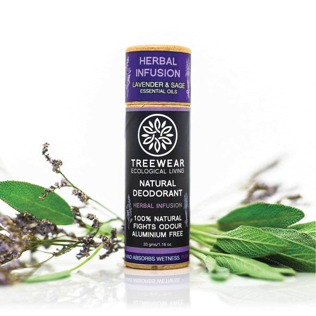 Natural Deodorant Stick - Herbal Infusion | Verified Sustainable by Brown Living™