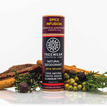 Natural Deodorant Stick - Spice Infusion | Verified Sustainable by Brown Living™