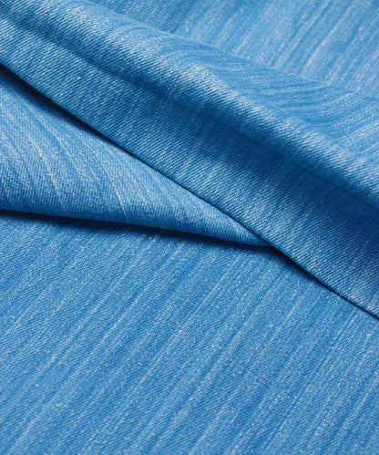 Natural Dyed Handloom Indigo Denim Light – Textiles by Sonica Sarna available on Brown Living™. 1 . SKU: 274 - 2907 - 284 - SSD - F14. Img 3.