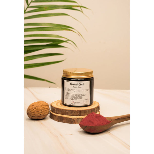 Buy Natural Exfoliating Beetroot Scrub- 100g | Shop Verified Sustainable Products on Brown Living