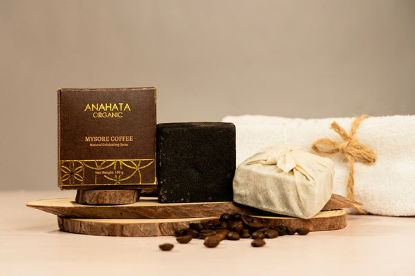 Buy Natural Exfoliating Coffee Soap- 100 gm | Shop Verified Sustainable Body Soap on Brown Living™