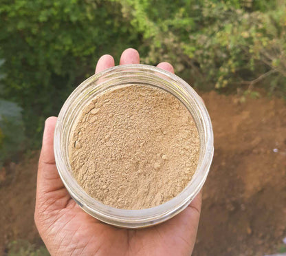 Natural face pack/scrub : Multani Mitti - 75 g | Pack of 2 | Verified Sustainable by Brown Living™