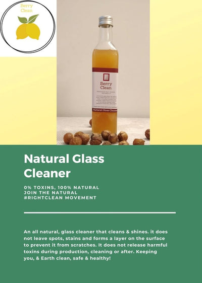 Natural Glass Cleaner – Cleaning Products on Brown Living™. SKU: 162 - 17911 - BCSGL0500. Img 2.