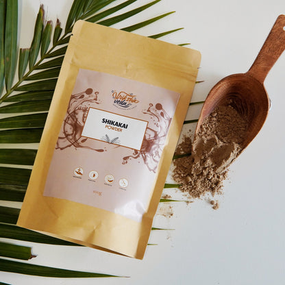 Natural Hair Cleansing Mask - Pure Shikakai Powder | Verified Sustainable by Brown Living™