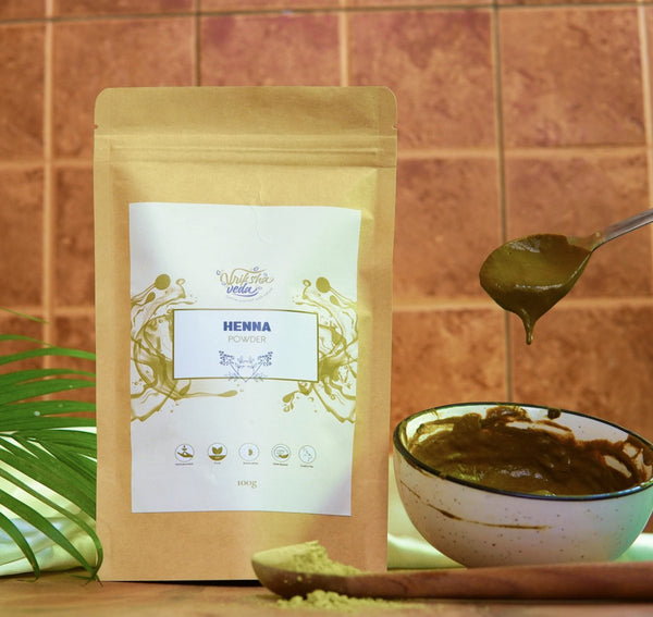Buy Natural Henna Powder- 100g | Shop Verified Sustainable Products on Brown Living