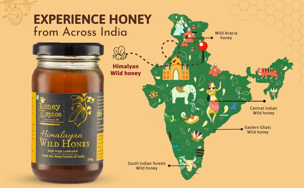 Natural Himalayan Honey | Verified Sustainable by Brown Living™