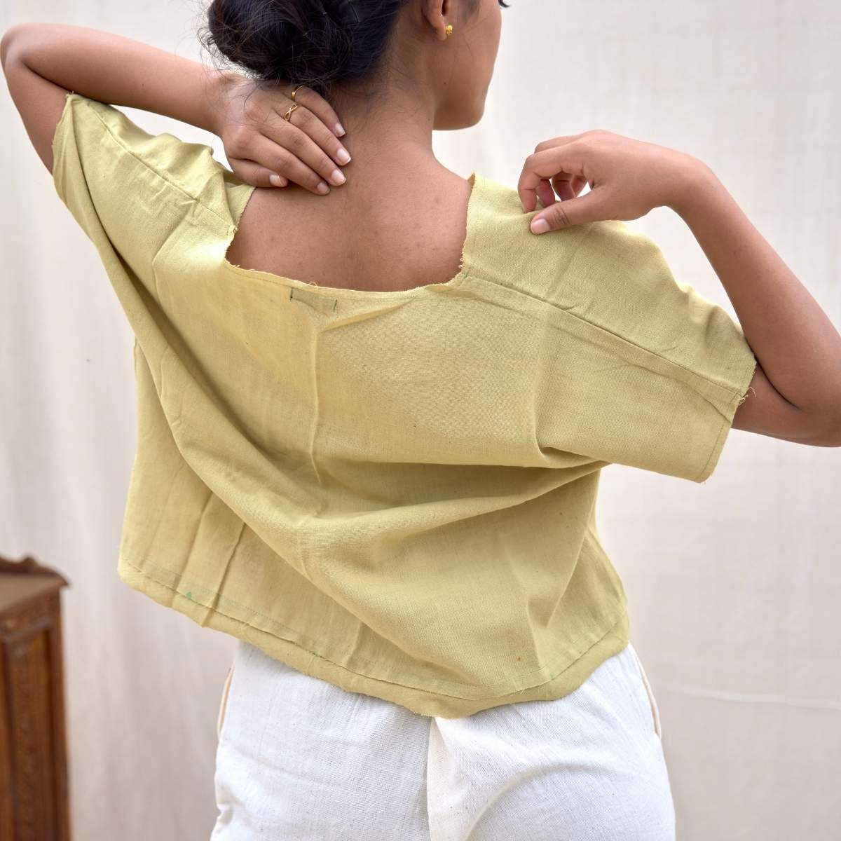 Natural Lime |Take - It - Easy Top | Verified Sustainable by Brown Living™