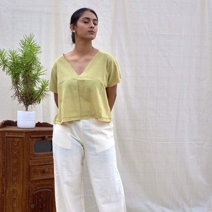 Natural Lime |Take - It - Easy Top | Verified Sustainable by Brown Living™