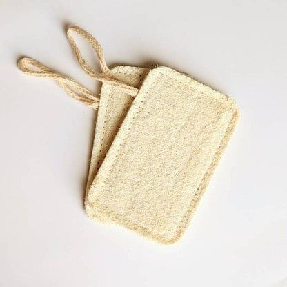 Natural Loofah Body Scrubber - Pack of 2 | Verified Sustainable by Brown Living™