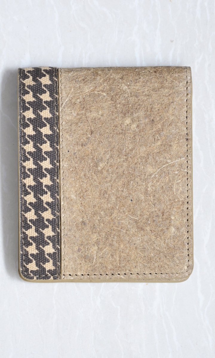 Buy Natural Mens Wallet | Made of coconut leather | Shop Verified Sustainable Mens Wallet on Brown Living™