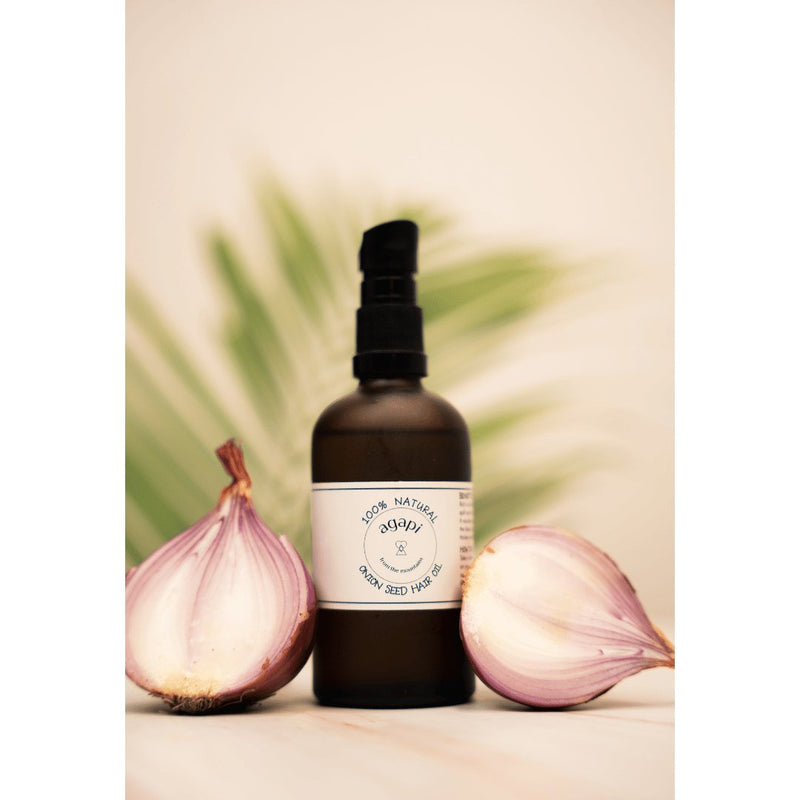 Buy Natural Onion Seed Hair Oil- 100ml | Shop Verified Sustainable Products on Brown Living