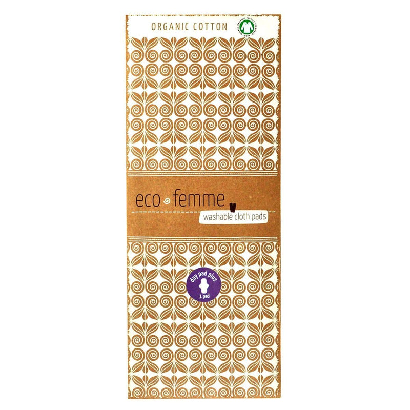Buy Natural Organic Day Pad Plus (Pack of 1) | Shop Verified Sustainable Sanitary Pad on Brown Living™